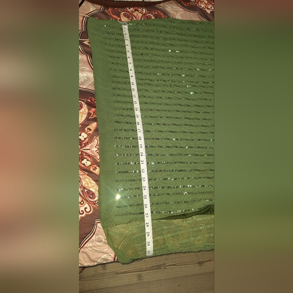 Faux Georgette Sequence Embroidered Semi Stitched Kurta, Sharara and Dupatta Set - Picture 12 of 12